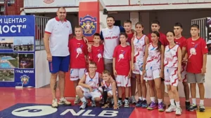 Košarkaši KK PIK sa Aleksom Avramovićem