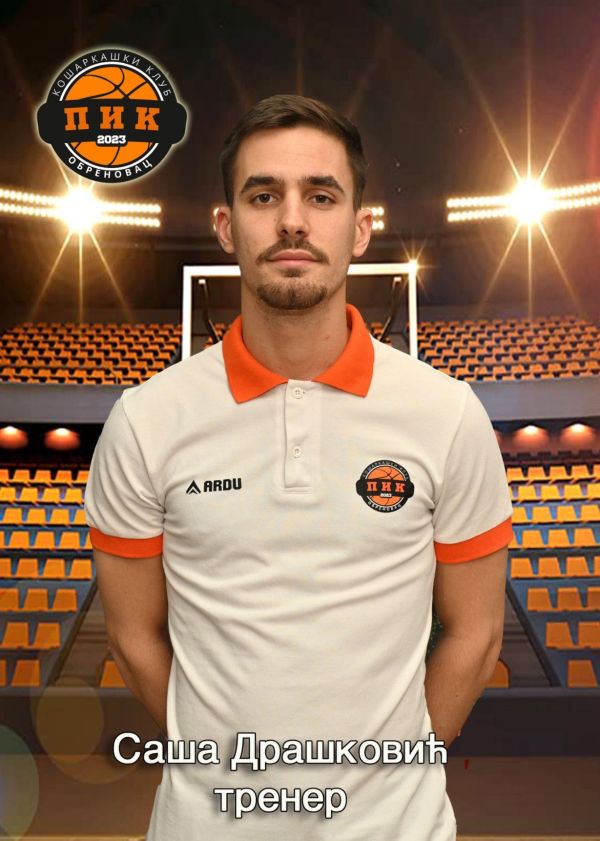 Saša Drašković, trener košarkaškog kluba PIK Obrenovac